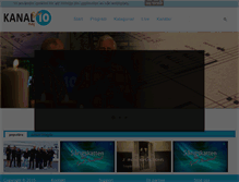 Tablet Screenshot of kanal10play.com